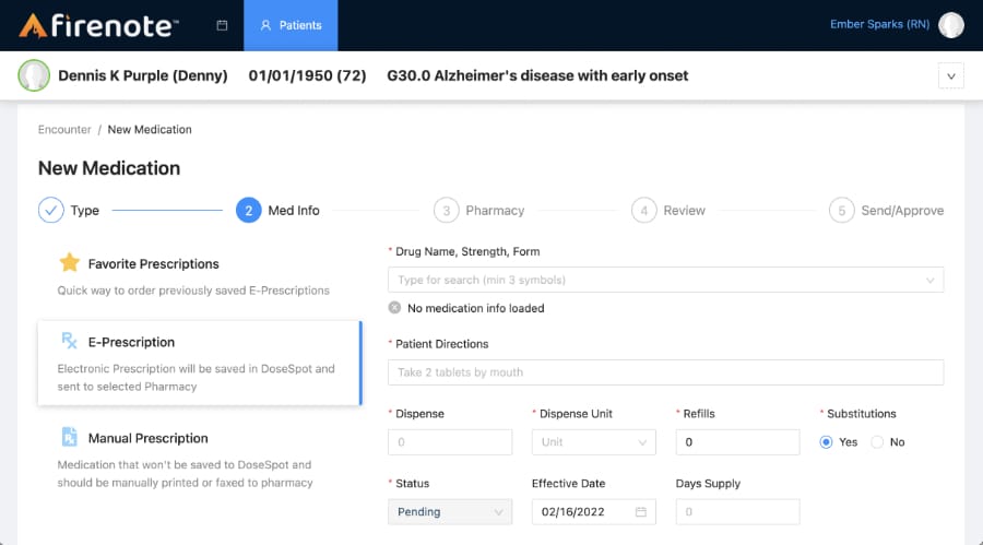 surescripts certified erx workflow